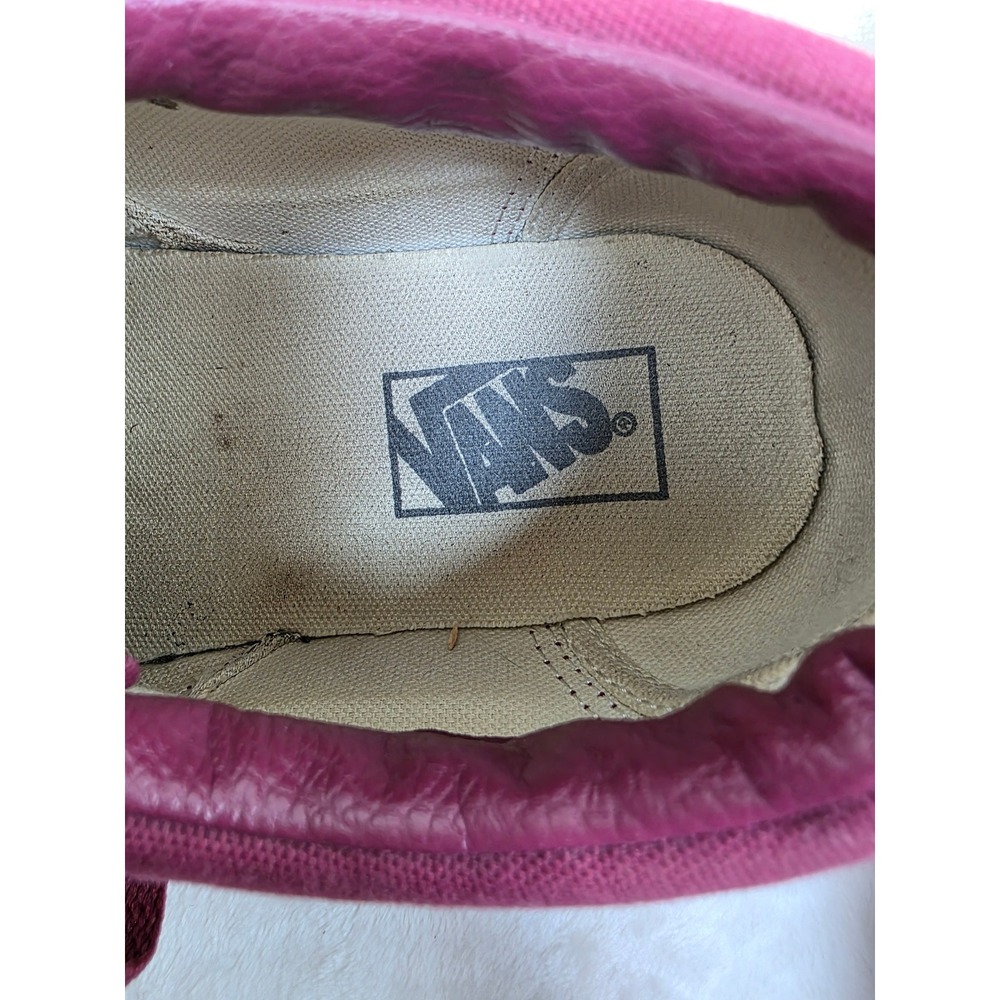 Vans Old Skool Burgundy Maroon Low Top Skate Shoes Mens 10.5 Womens 12 - Picture 5 of 10